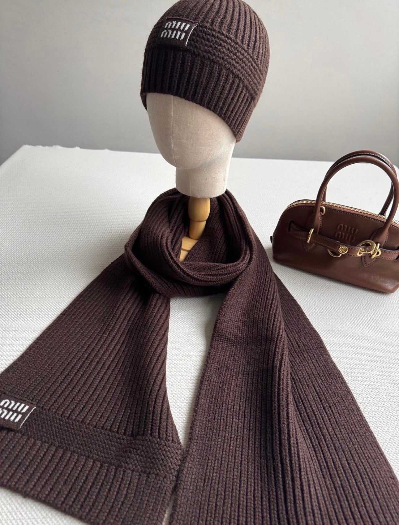 Cashmere Hat Scarf Set