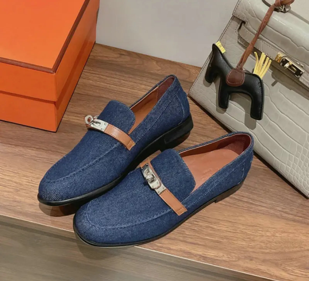 Leather Loafers