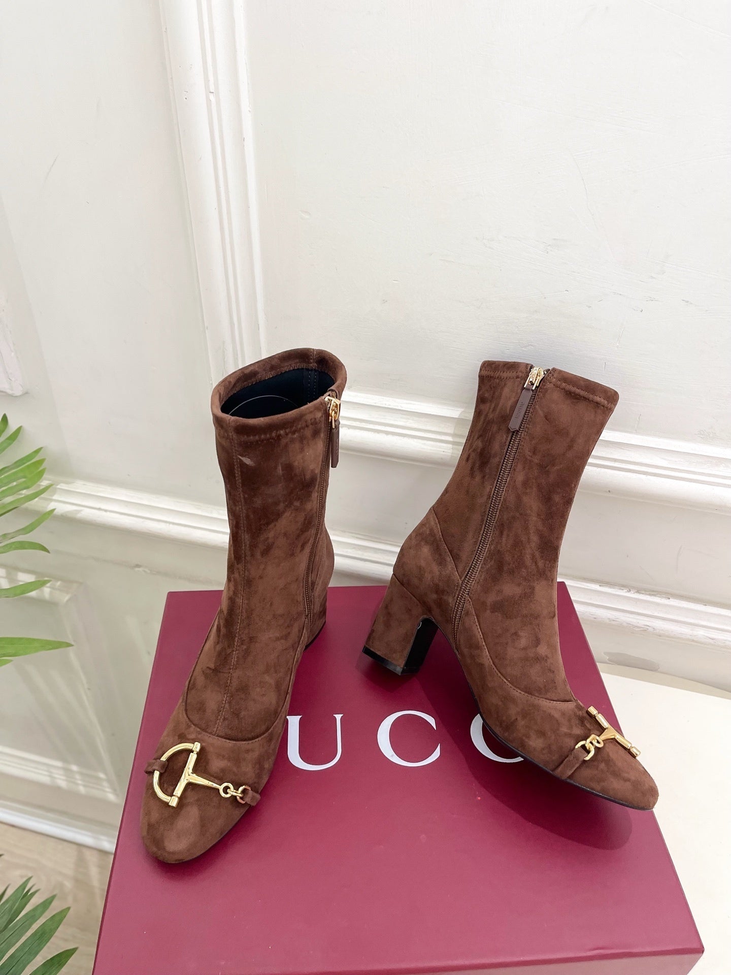 Suede Boots