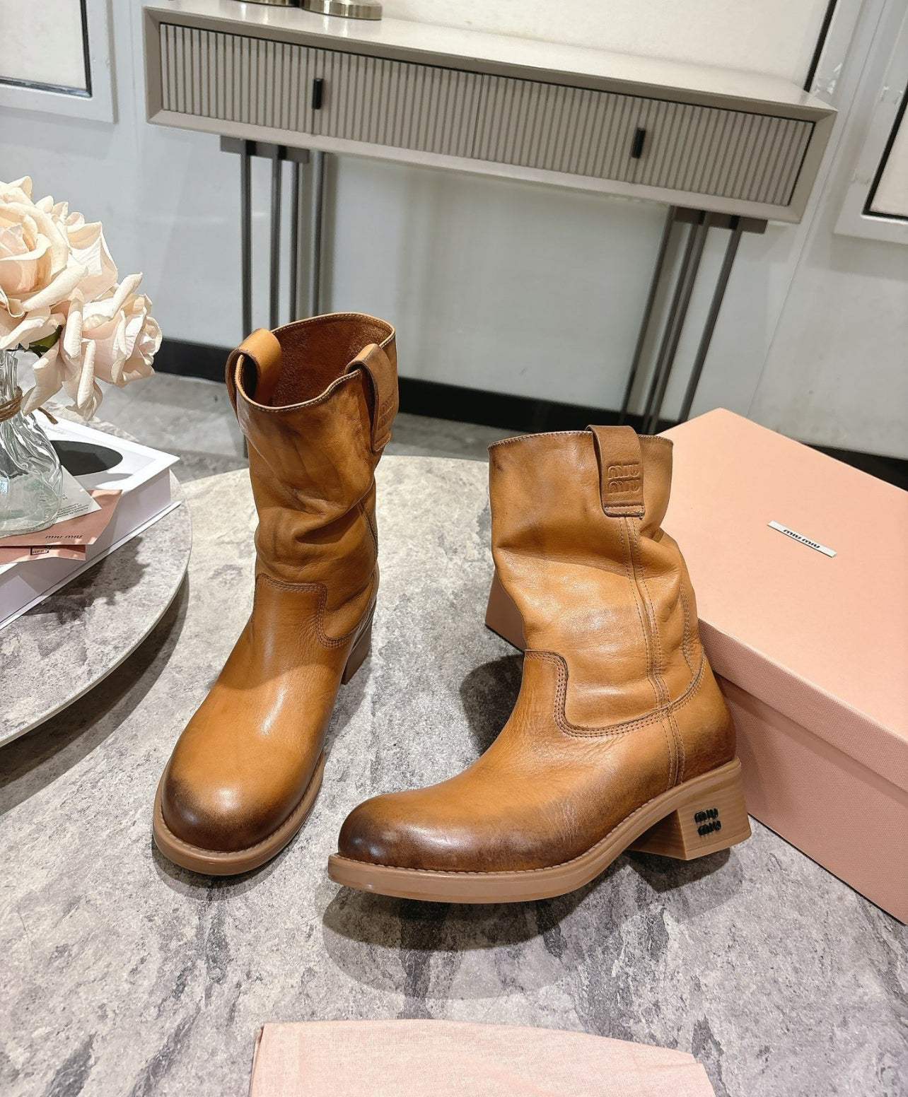Leather Boots