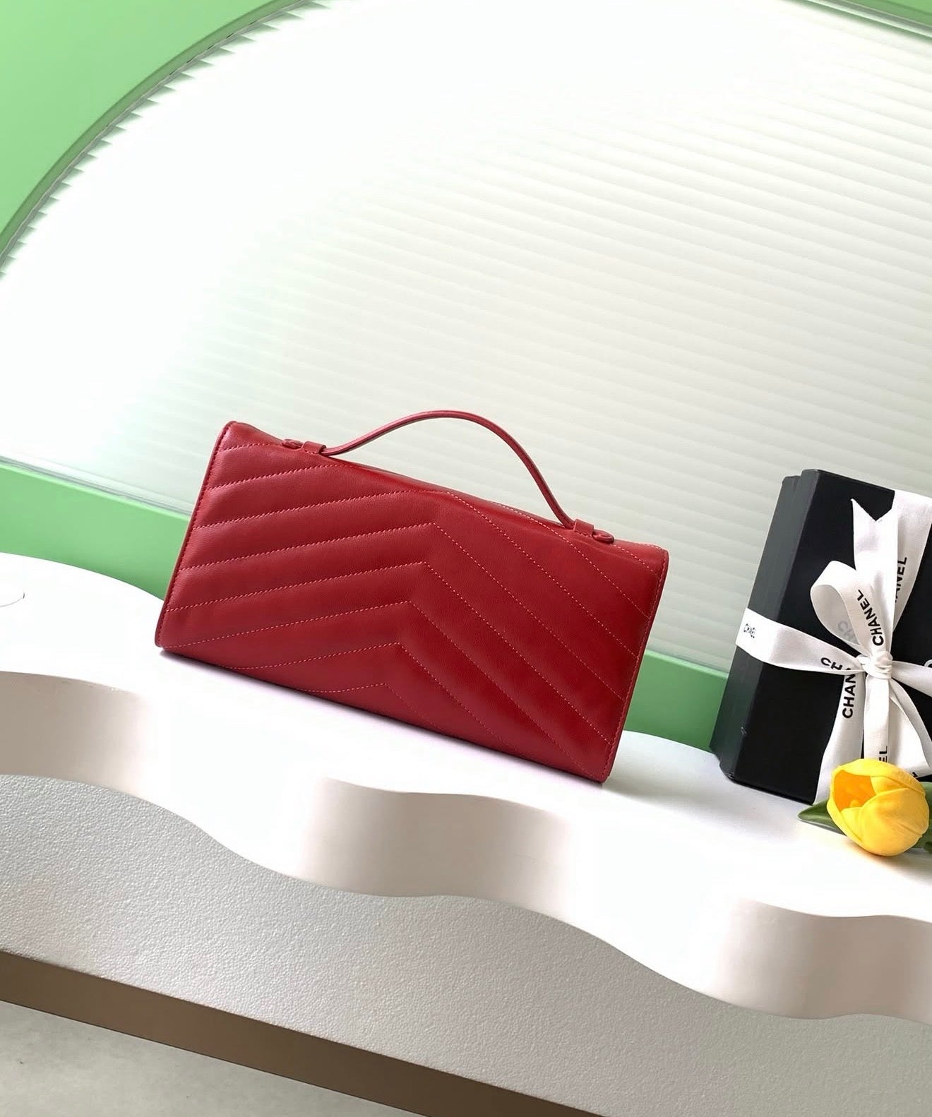 Lambskin Clutch
