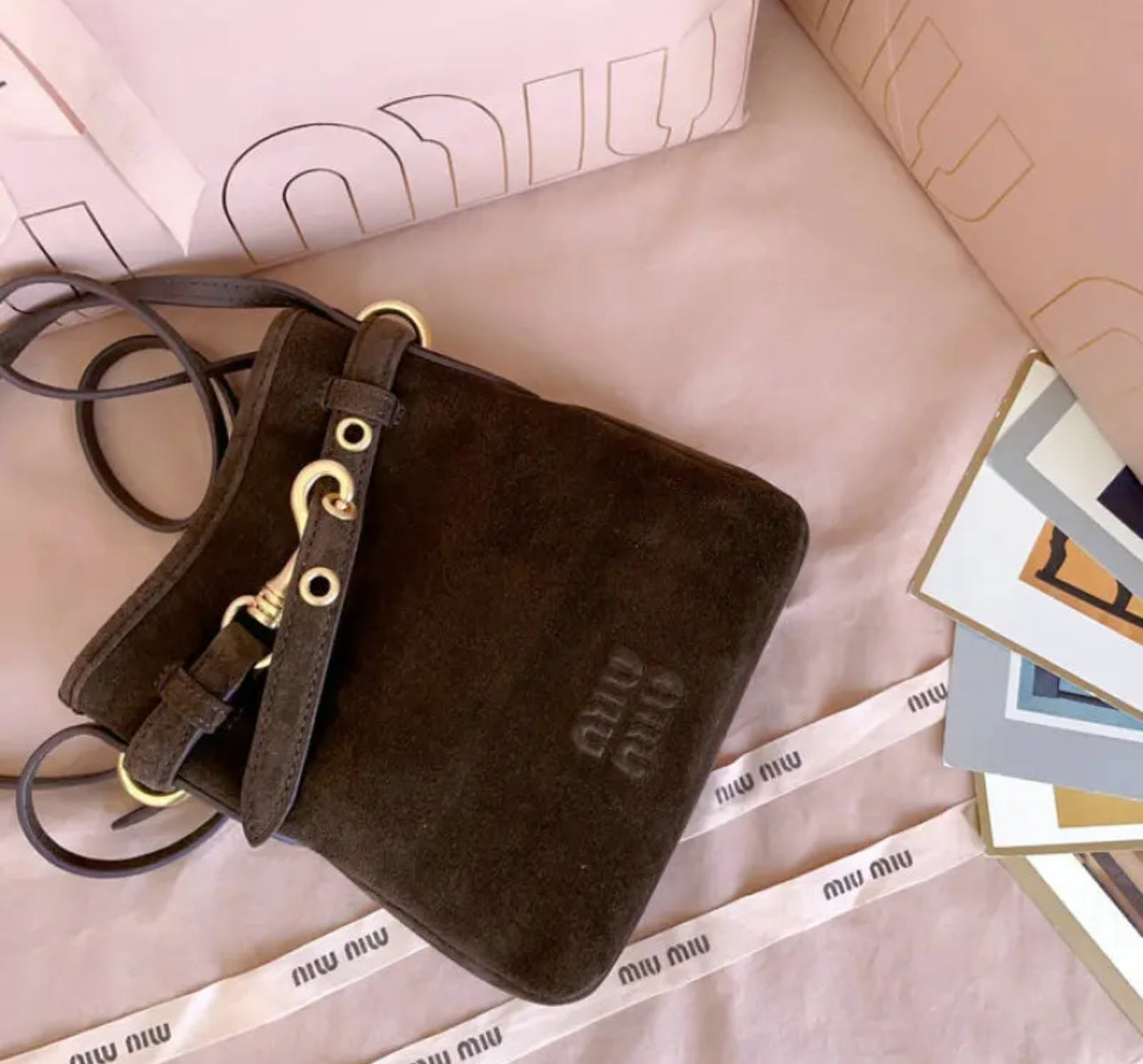 Suede Pouch