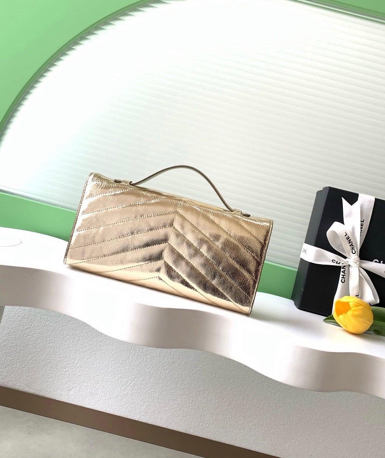 Lambskin Clutch