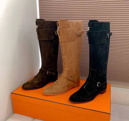 Suede Boots
