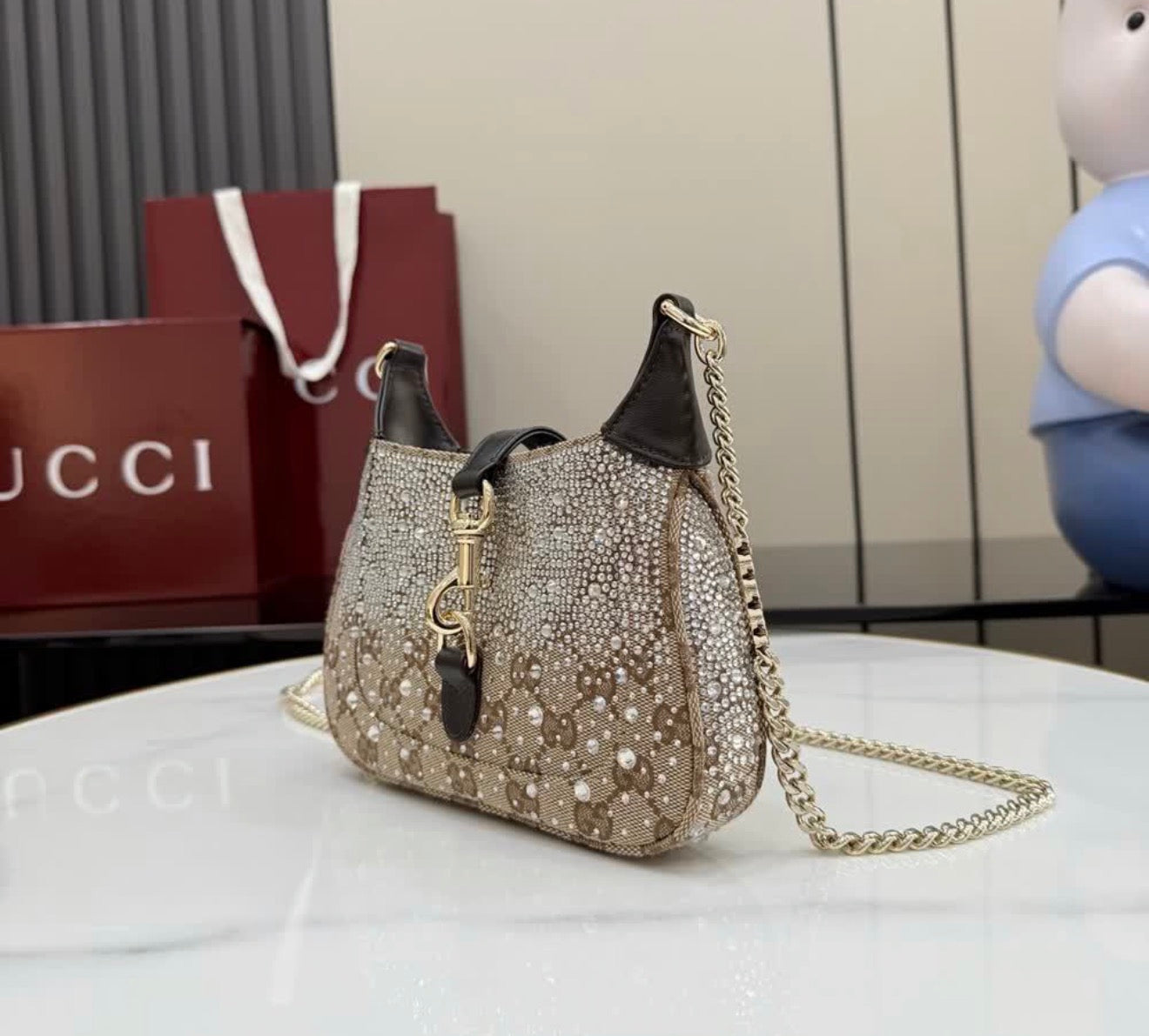 Crystal Jackie Bag