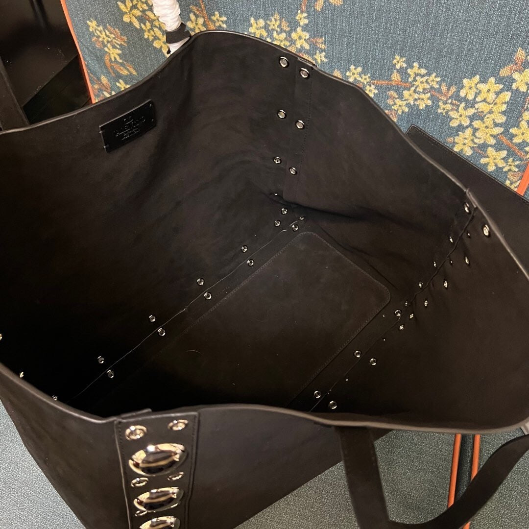 Suede Tote