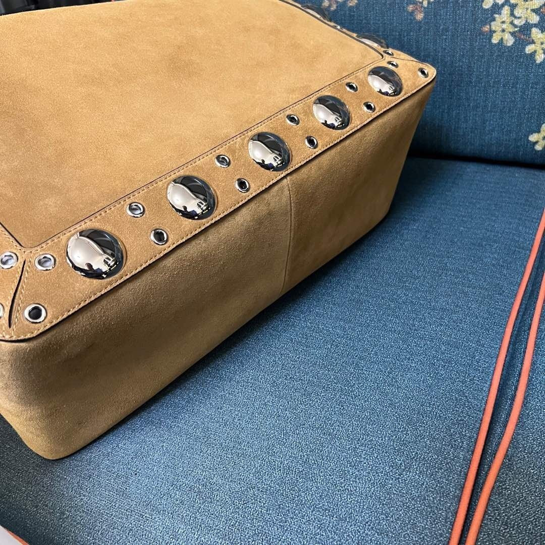 Suede Tote