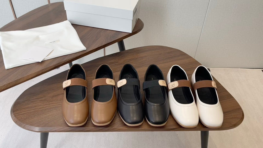 Leather Flats