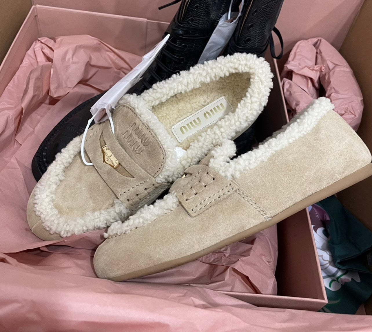 Shearling Loafers
