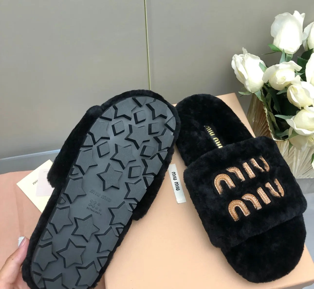 Fur Slippers