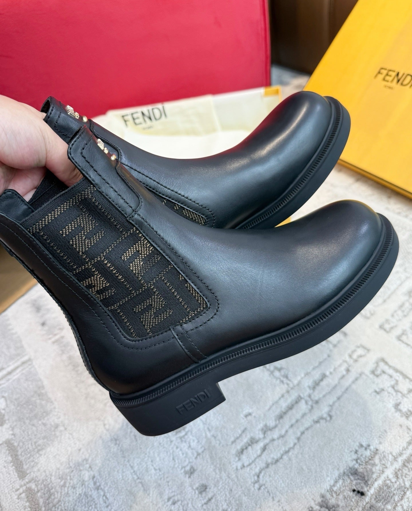 Leather Boots