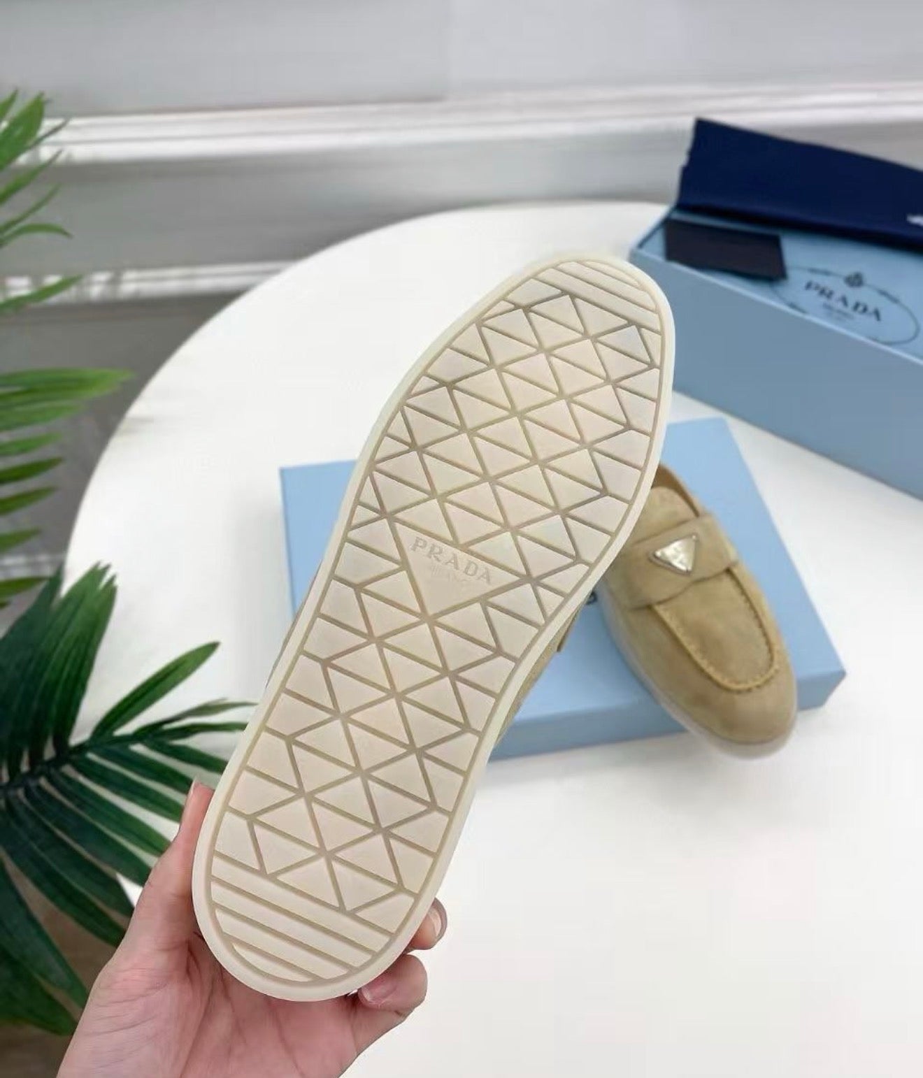 Suede Mules