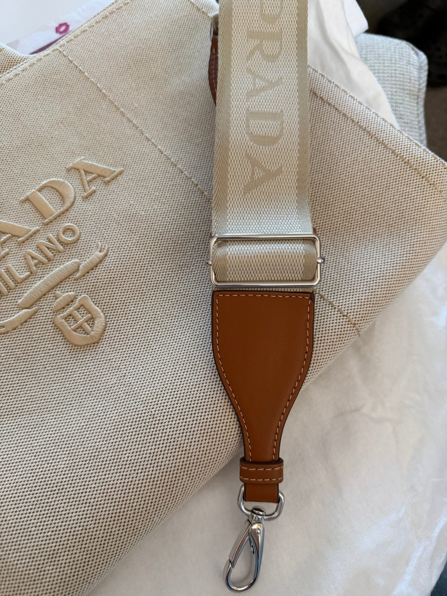 Linen Blend Tote