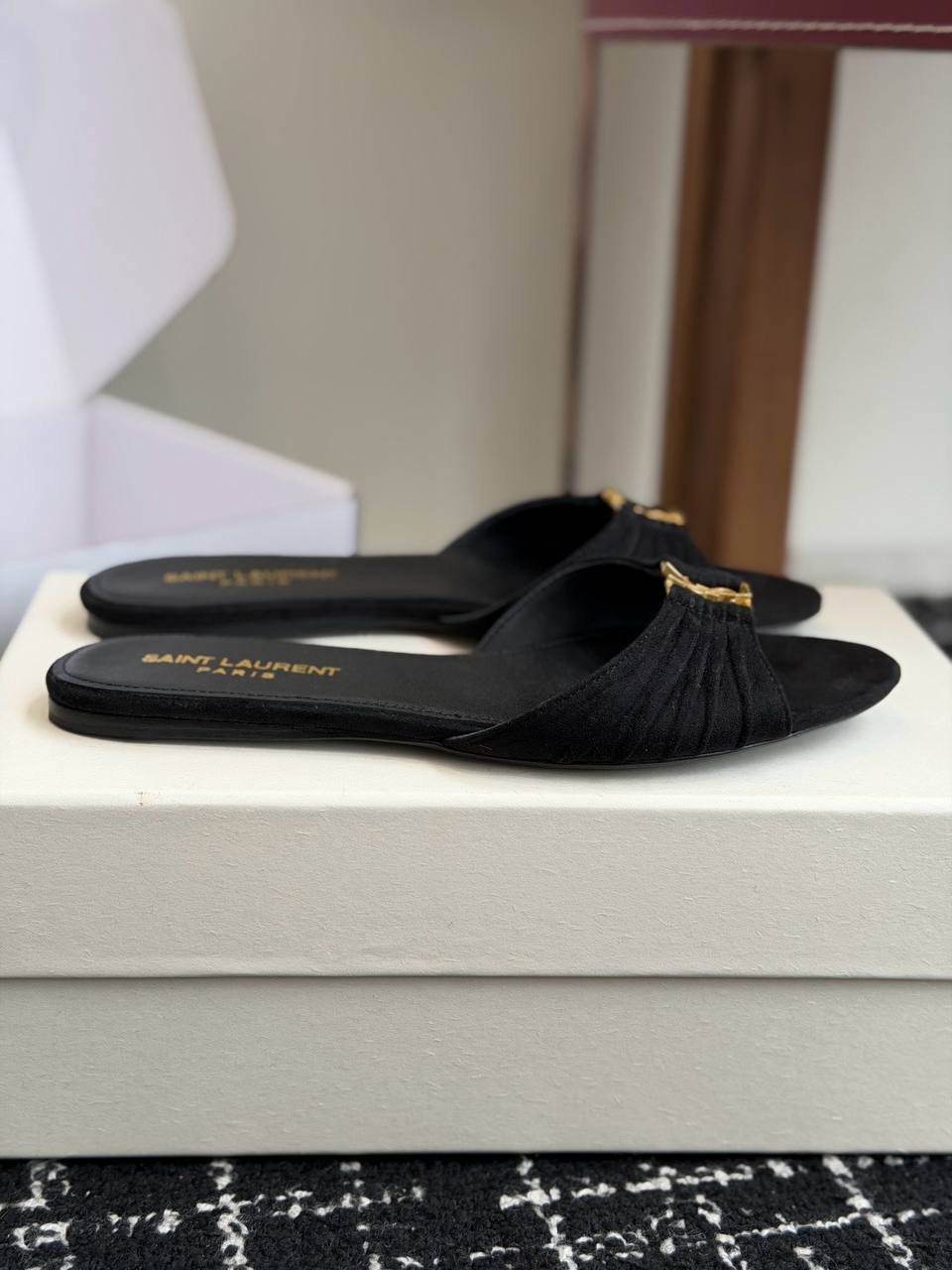 Suede Sandals
