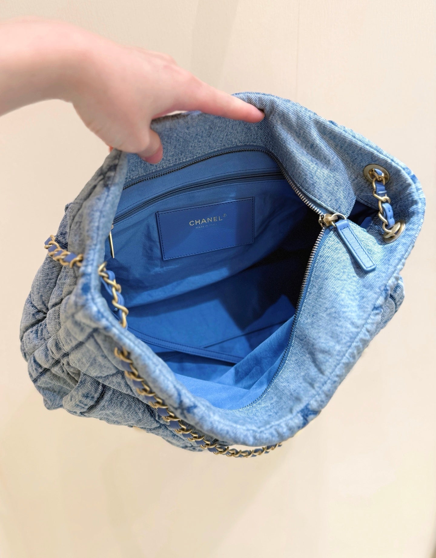 CC Denim Tote