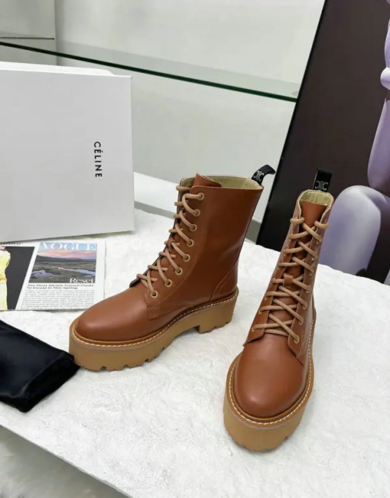 Leather Boots