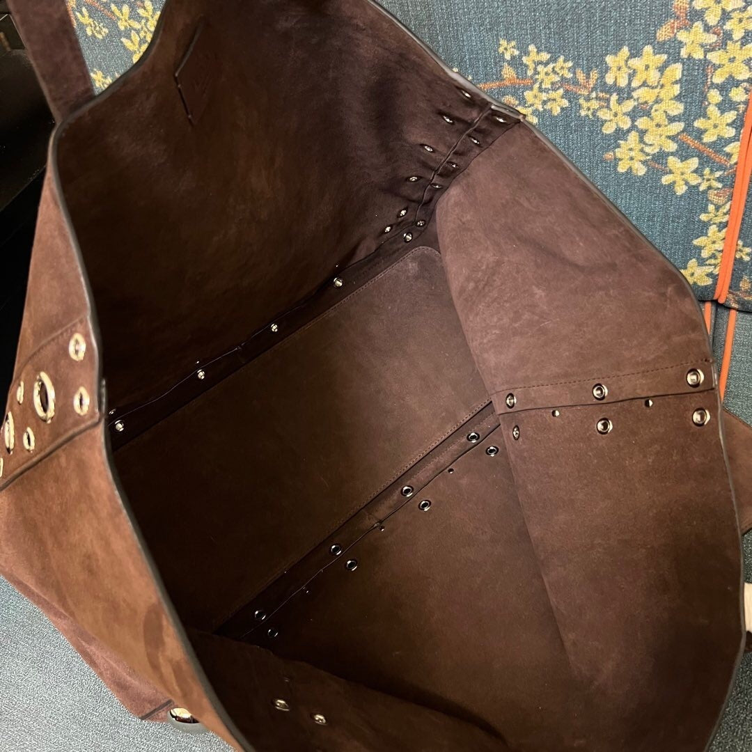 Suede Tote
