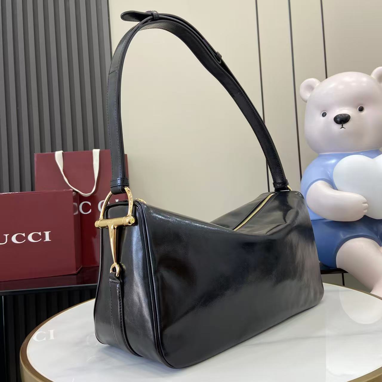 Half Horsebit Bag
