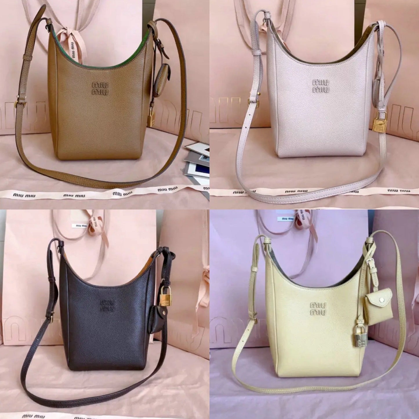 Leather Bucket Bag