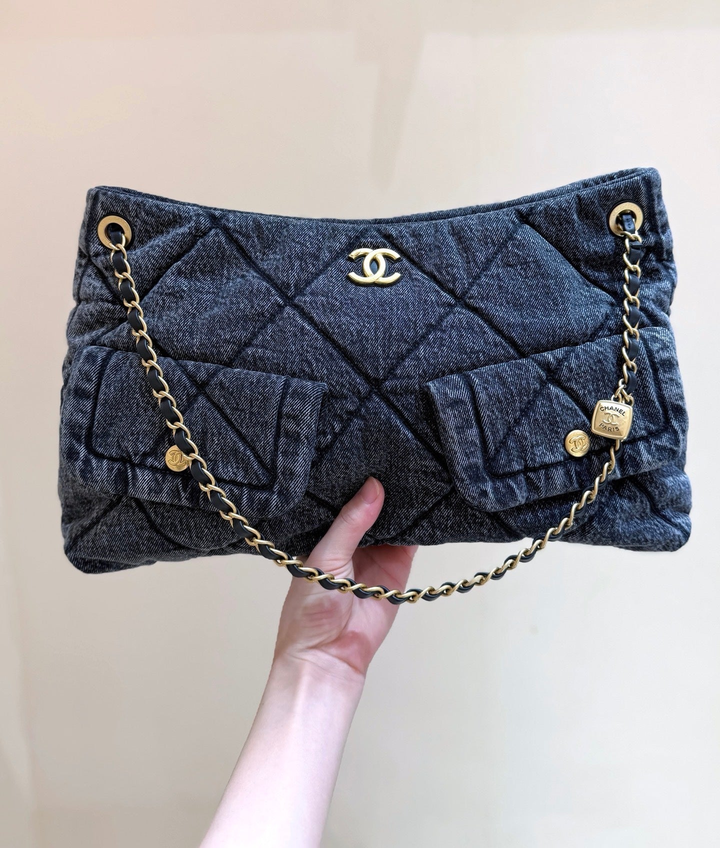 CC Denim Tote