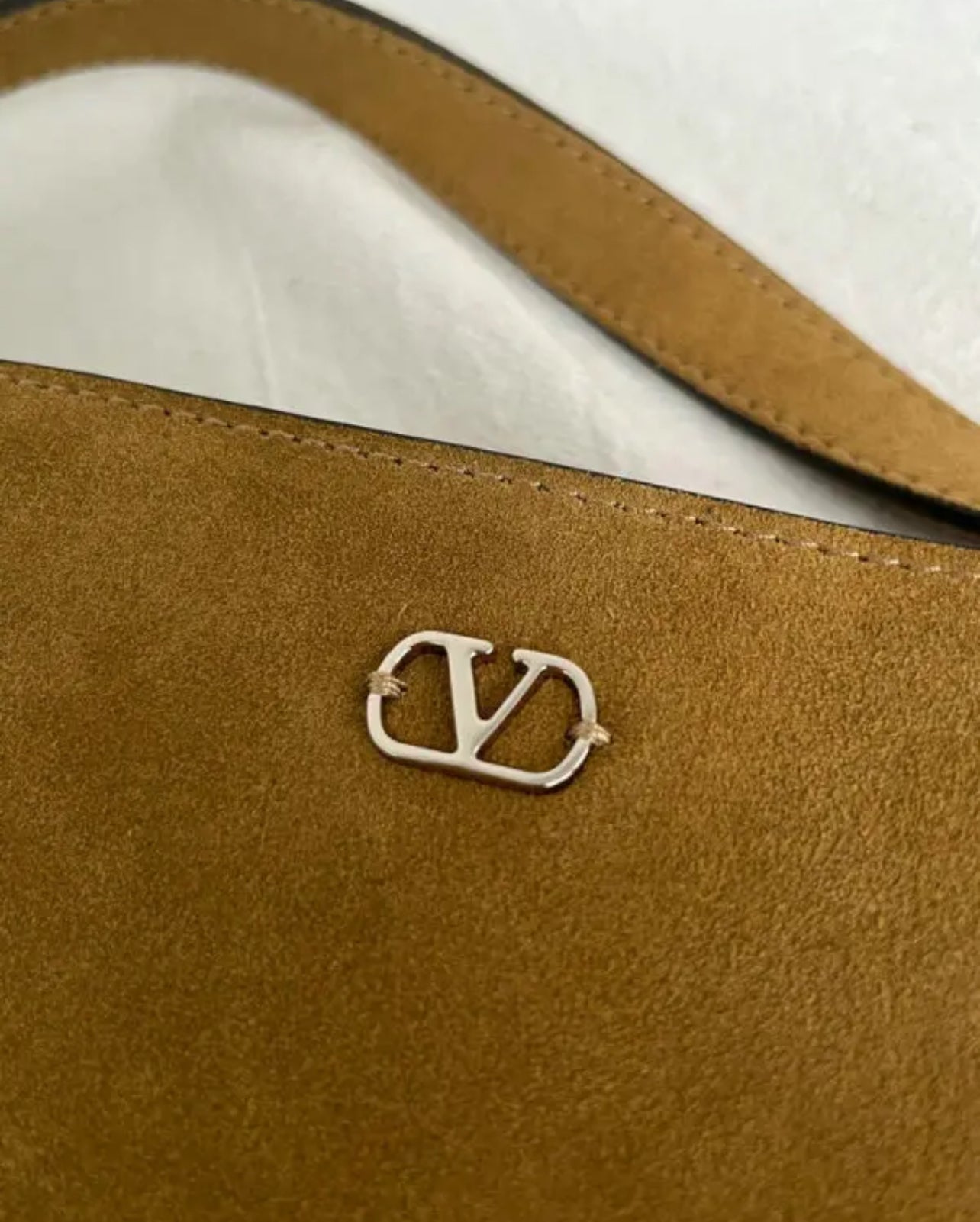 Suede Tassel Shoulder Bag