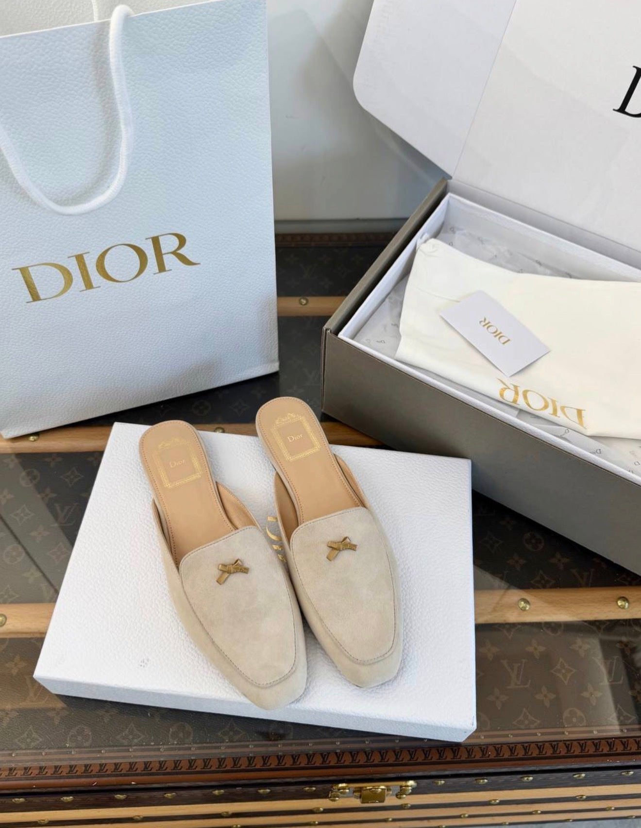 Suede Loafers