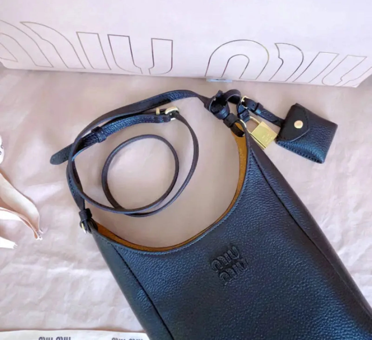 Leather Bucket Bag