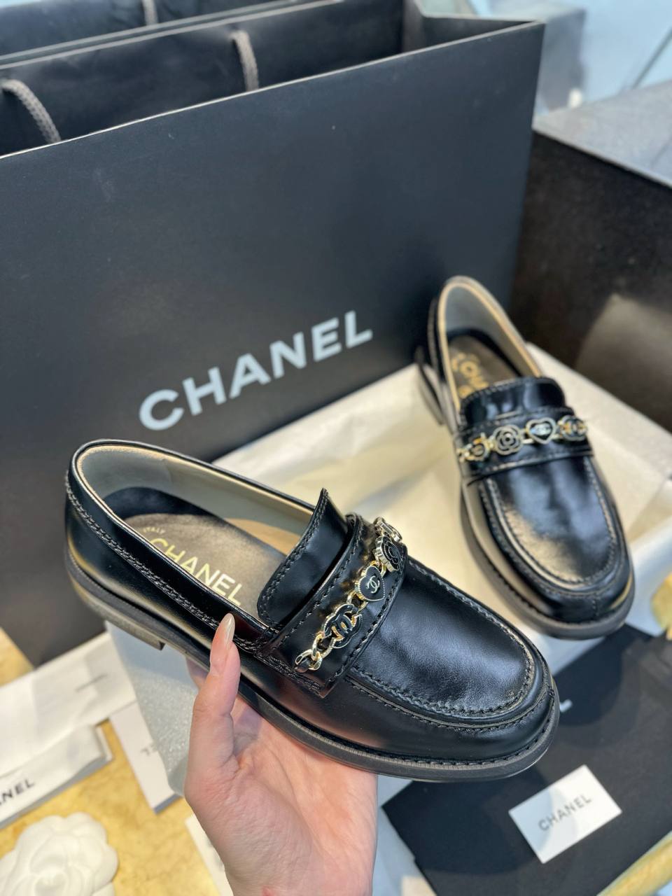 Leather Loafers