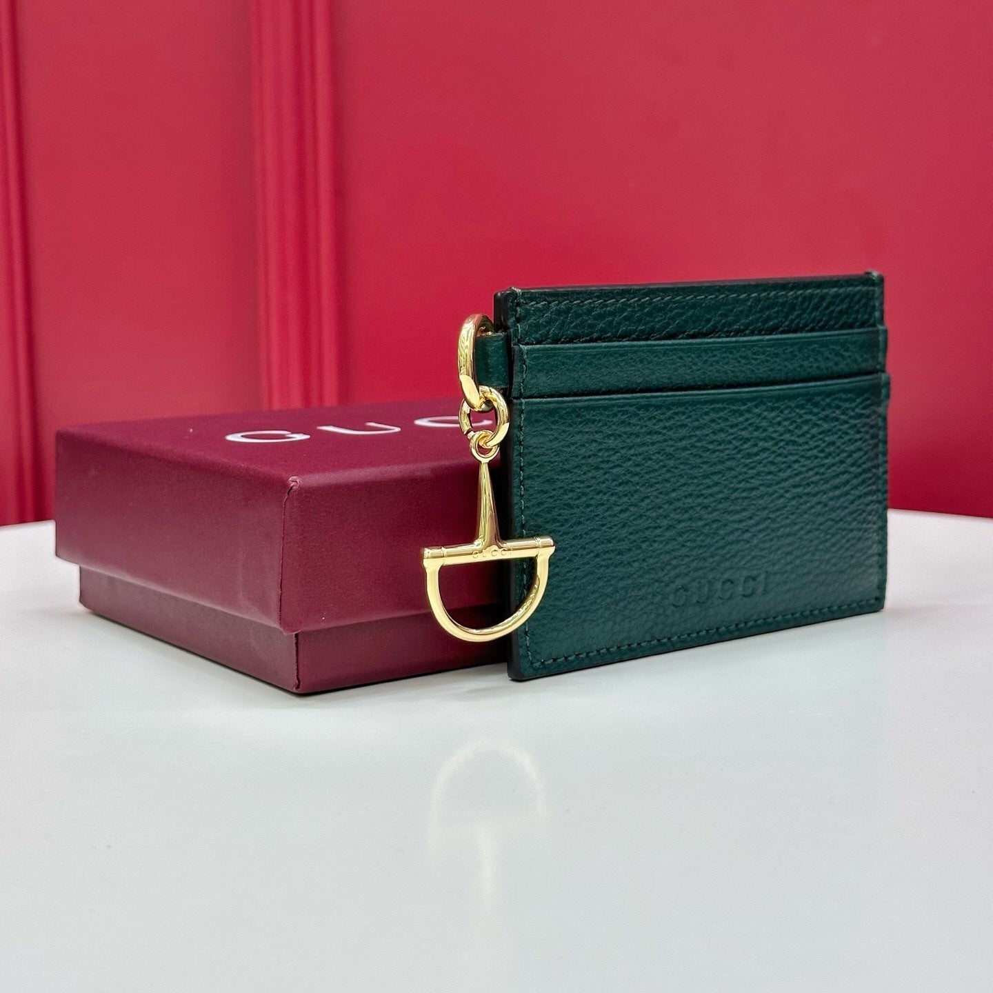 Horsebit Card Holder