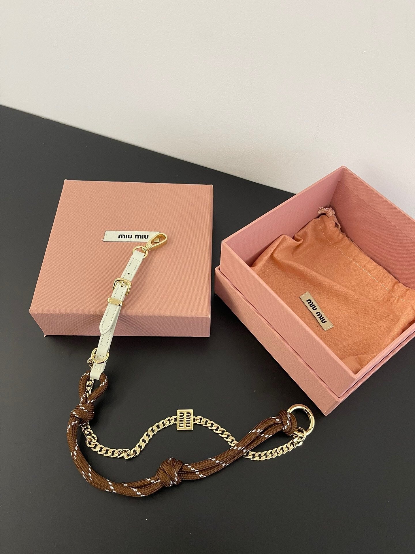 Rope Bag Chain Charm