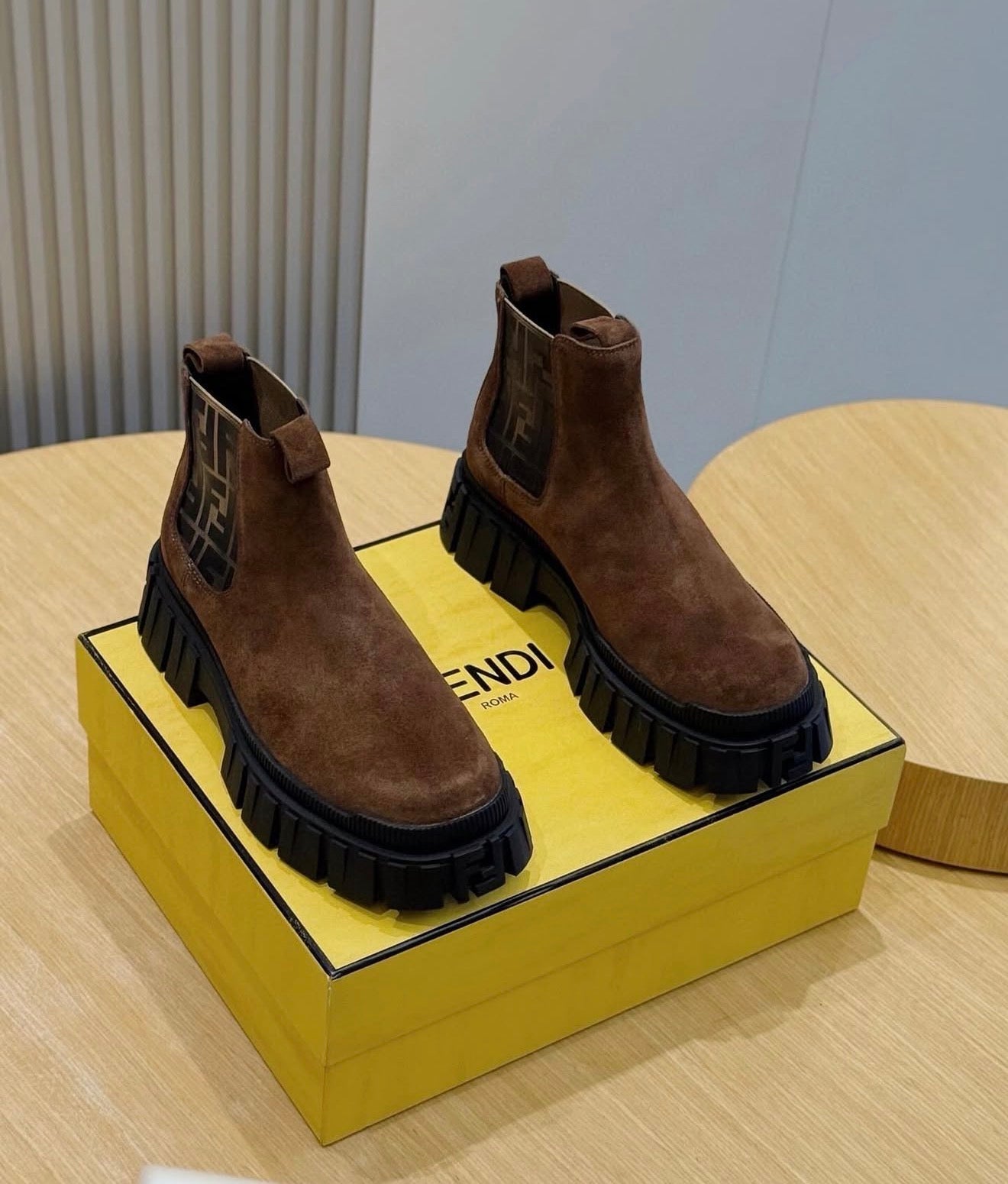 FF Suede Boots