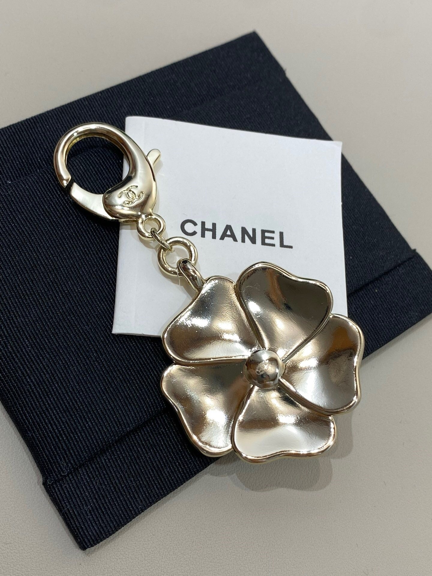 Camellia Keychain Charm