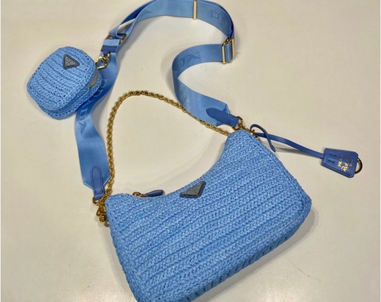 Re Edition Raffia Bag