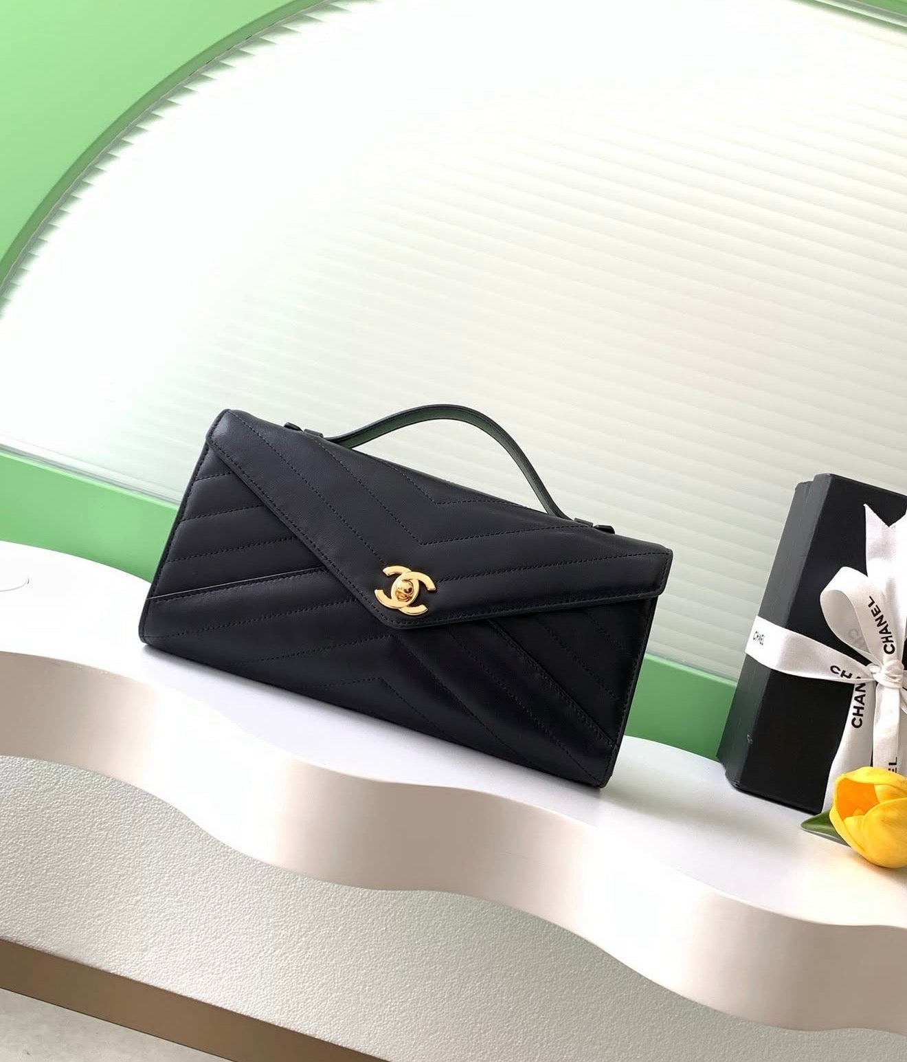 Lambskin Clutch