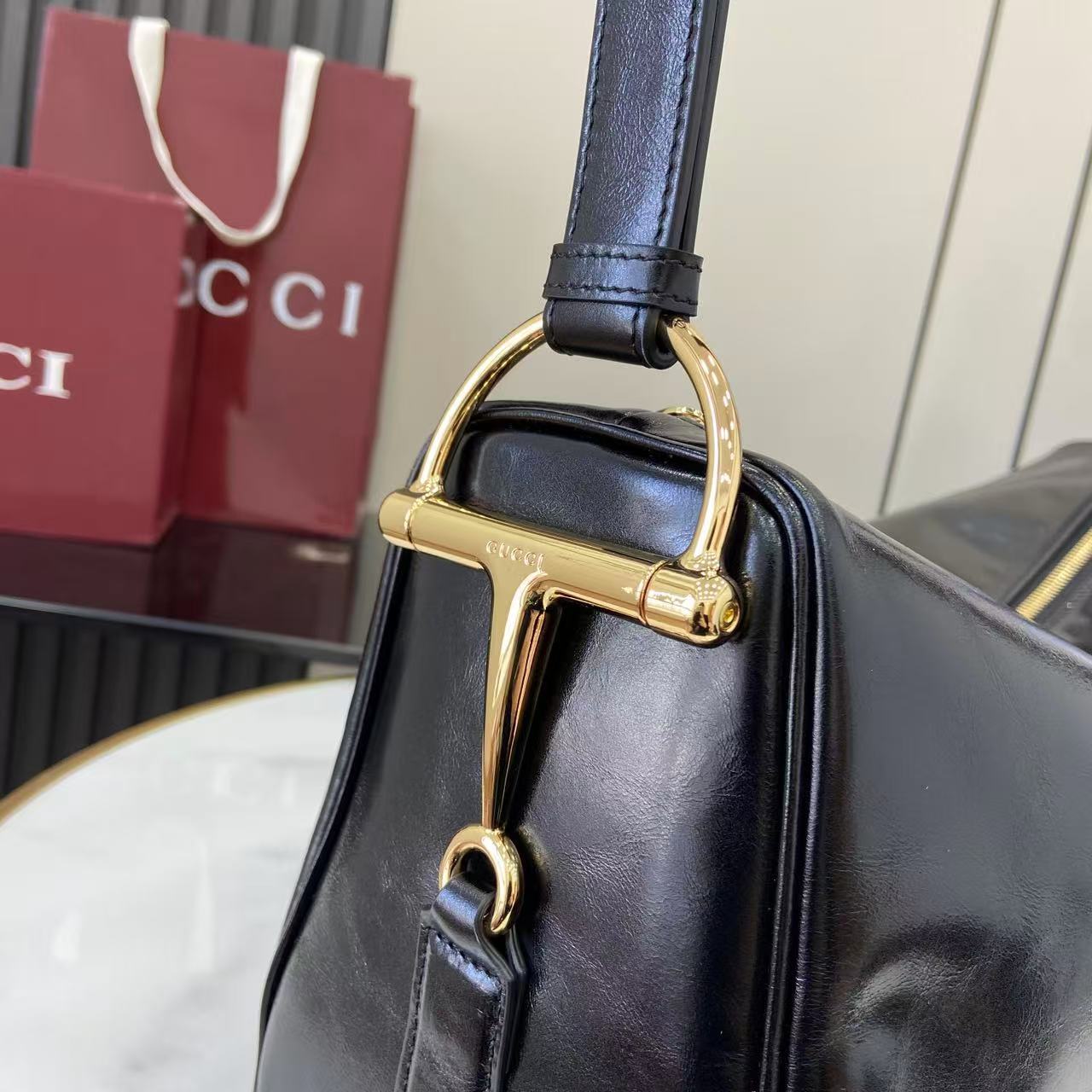 Half Horsebit Bag