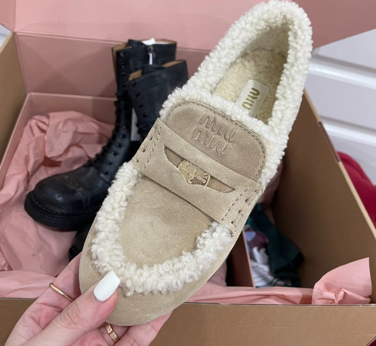 Shearling Loafers
