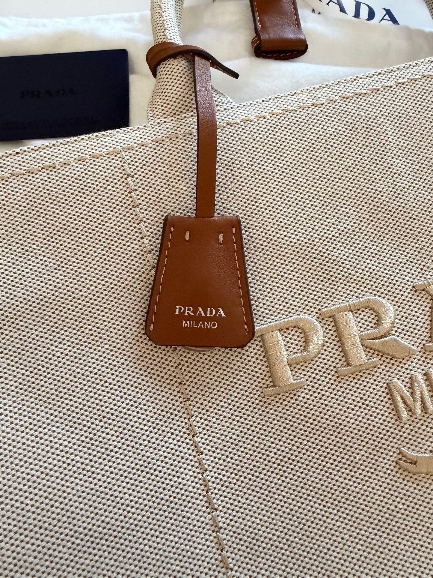 Linen Blend Tote