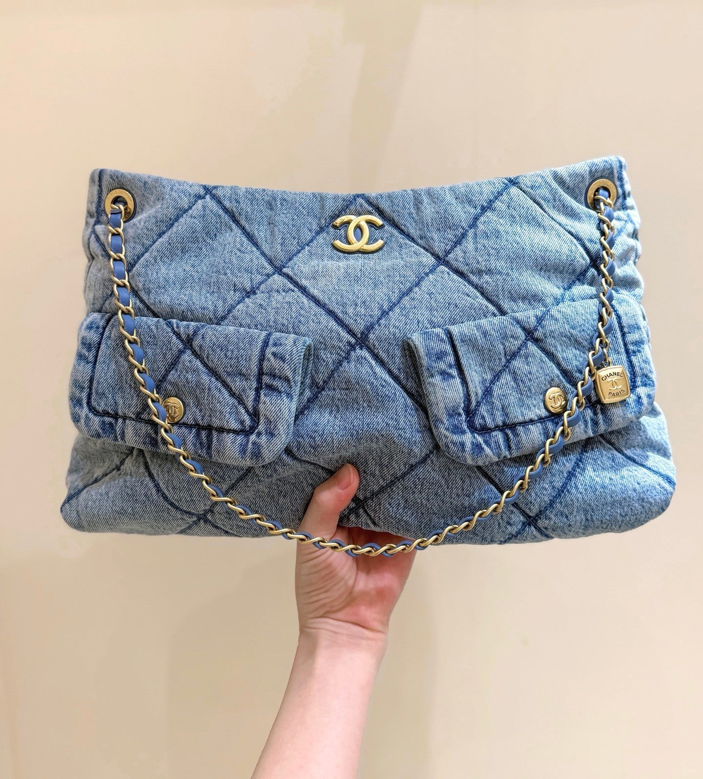 CC Denim Tote