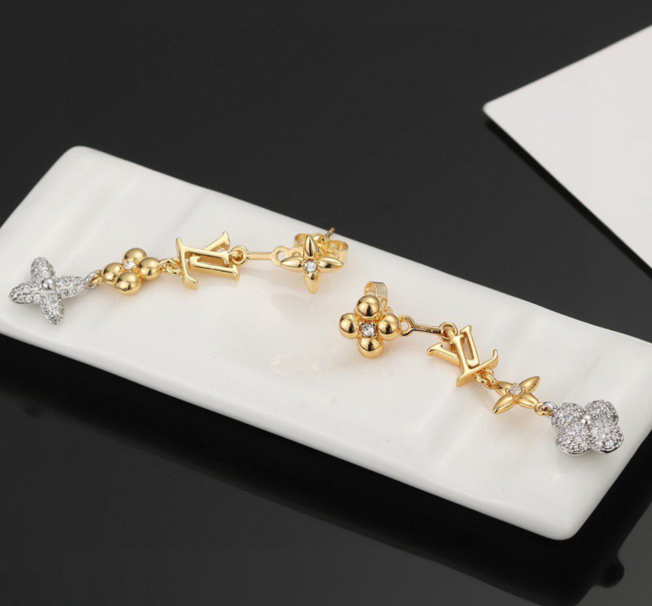 Logo Earrings