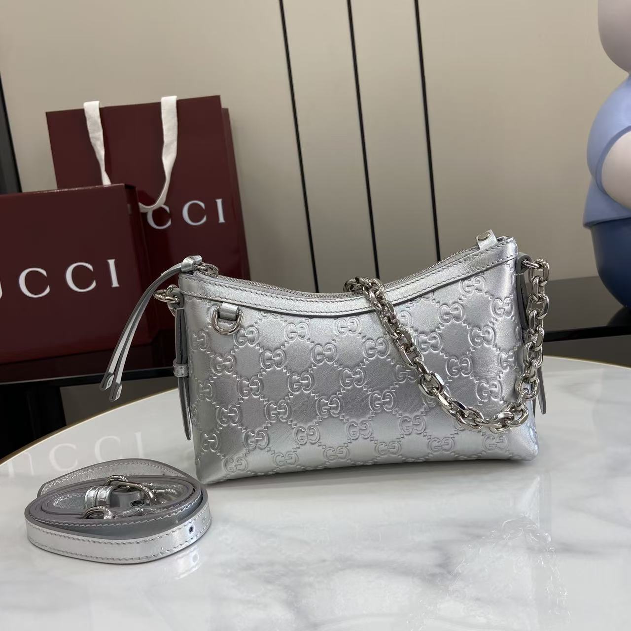 Emblem Small Shoulder Bag