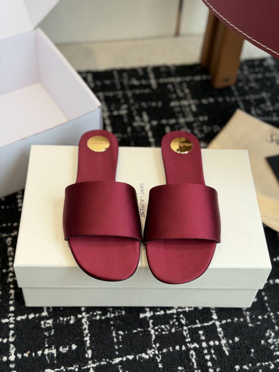 Satin Sandals
