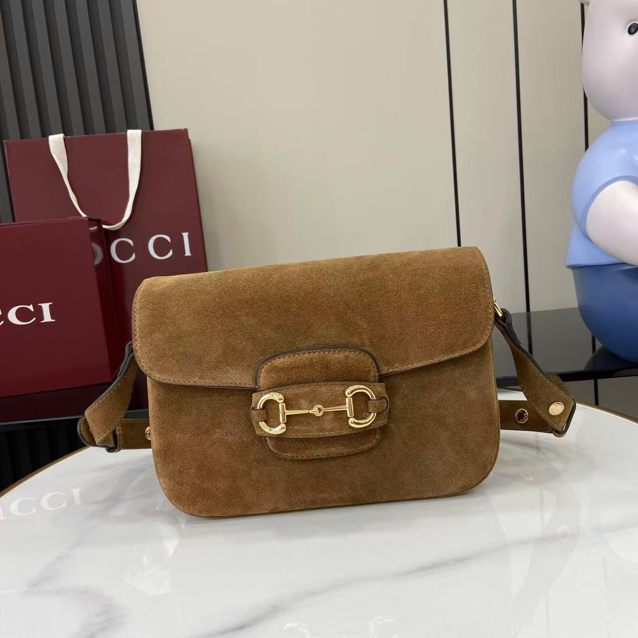 1955 Horsebit Small Shoulder Bag