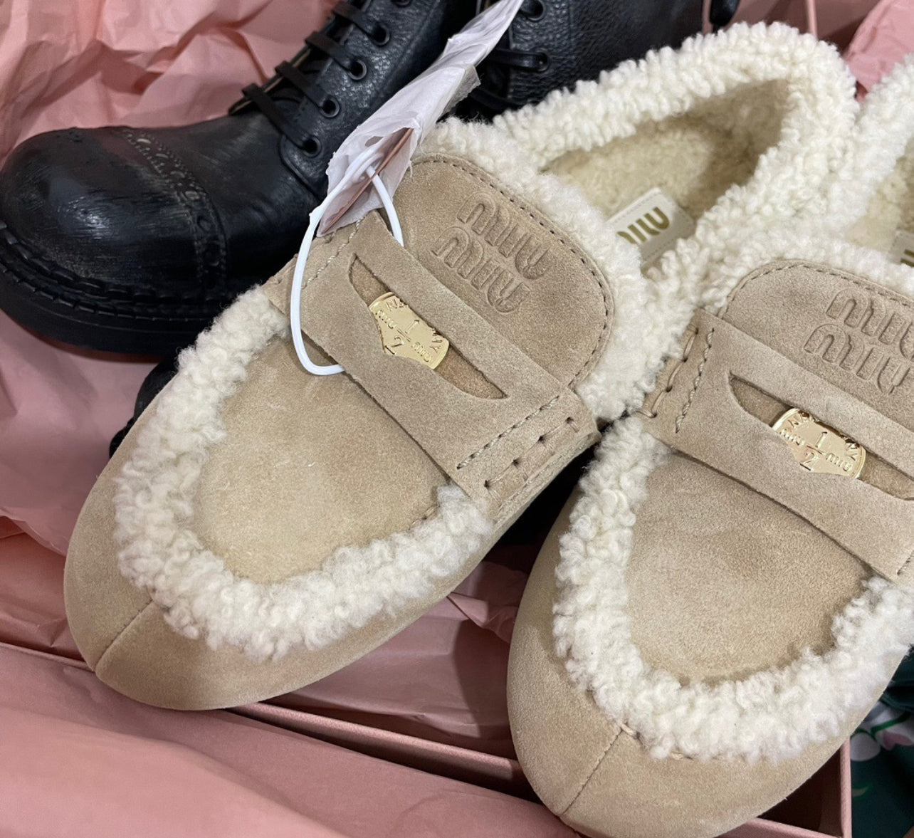 Shearling Loafers