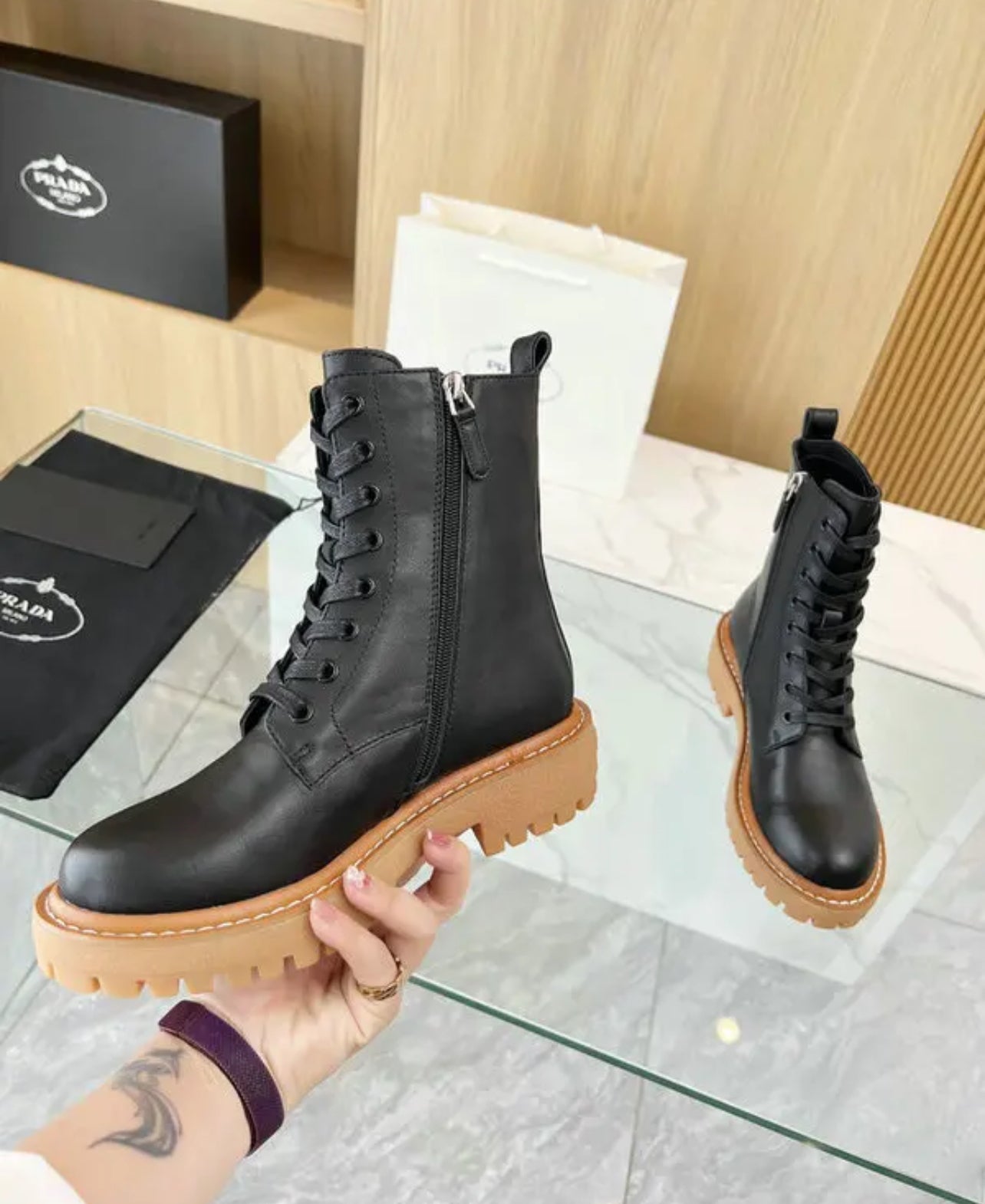 Leather Boots