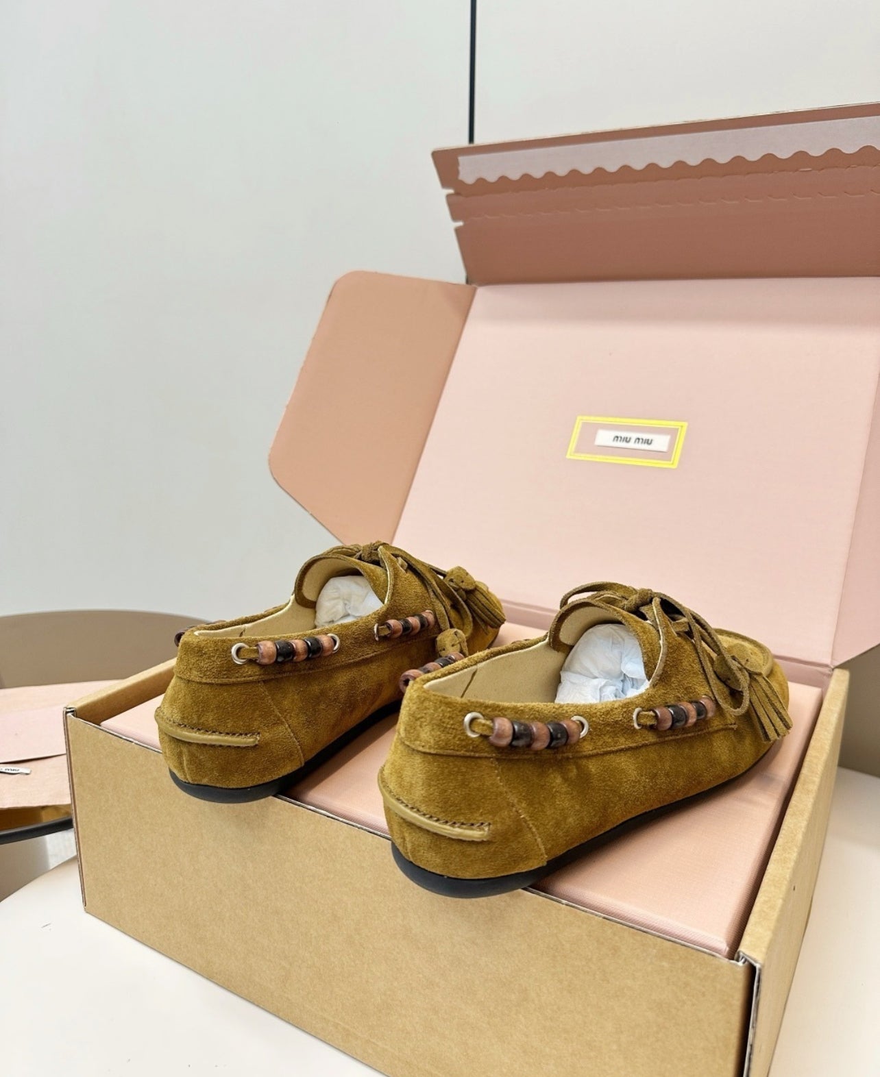 Suede Loafers