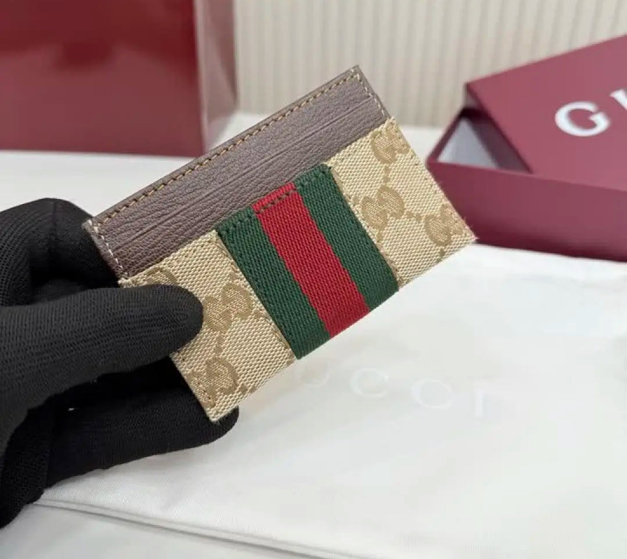 Horsebit Card Holder