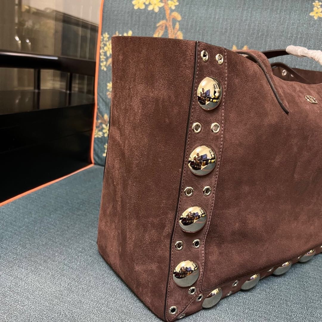 Suede Tote