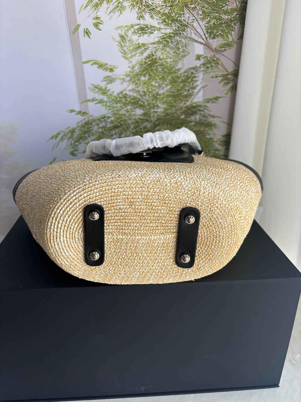 Small Raffia Tote