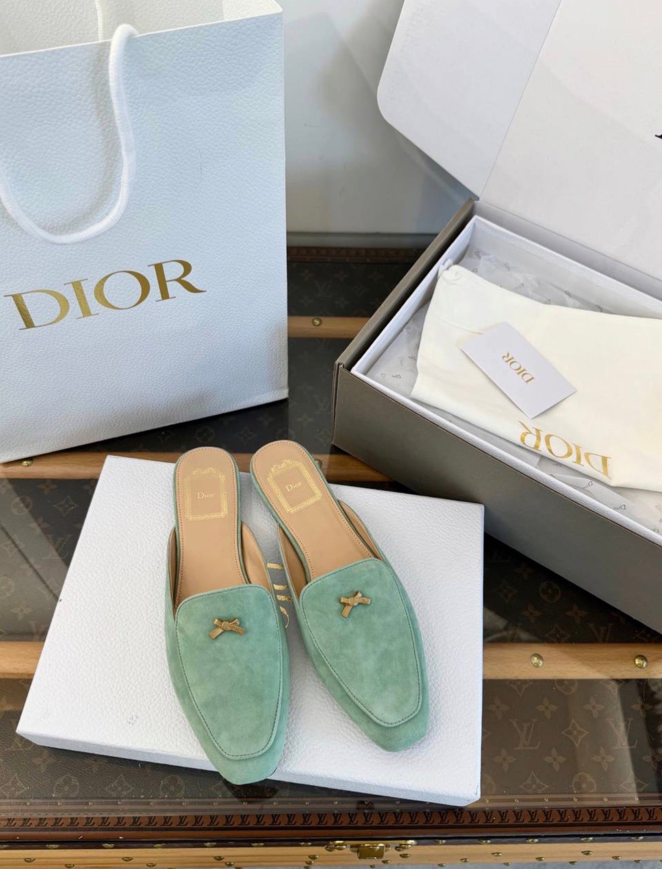 Suede Loafers