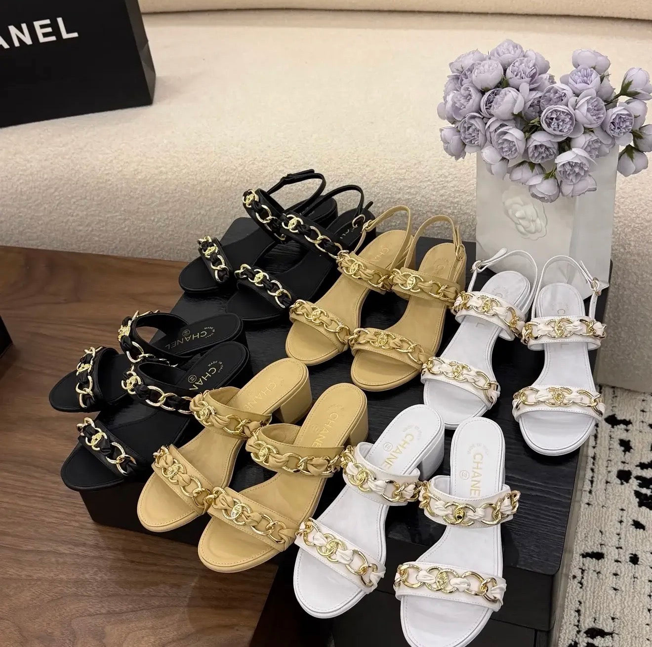Chain Sandals